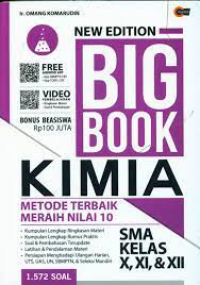 New edition big book kimia SMA kelas X, XI, & XII
